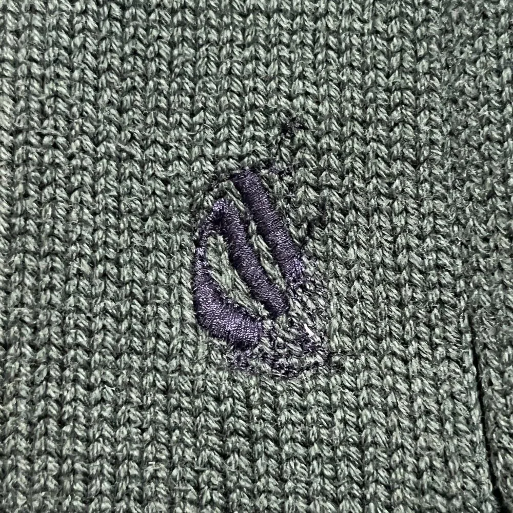 Nautica Mens VTG Cable Knit Sweater M Preppy Ivy League 90s Frat Normcore